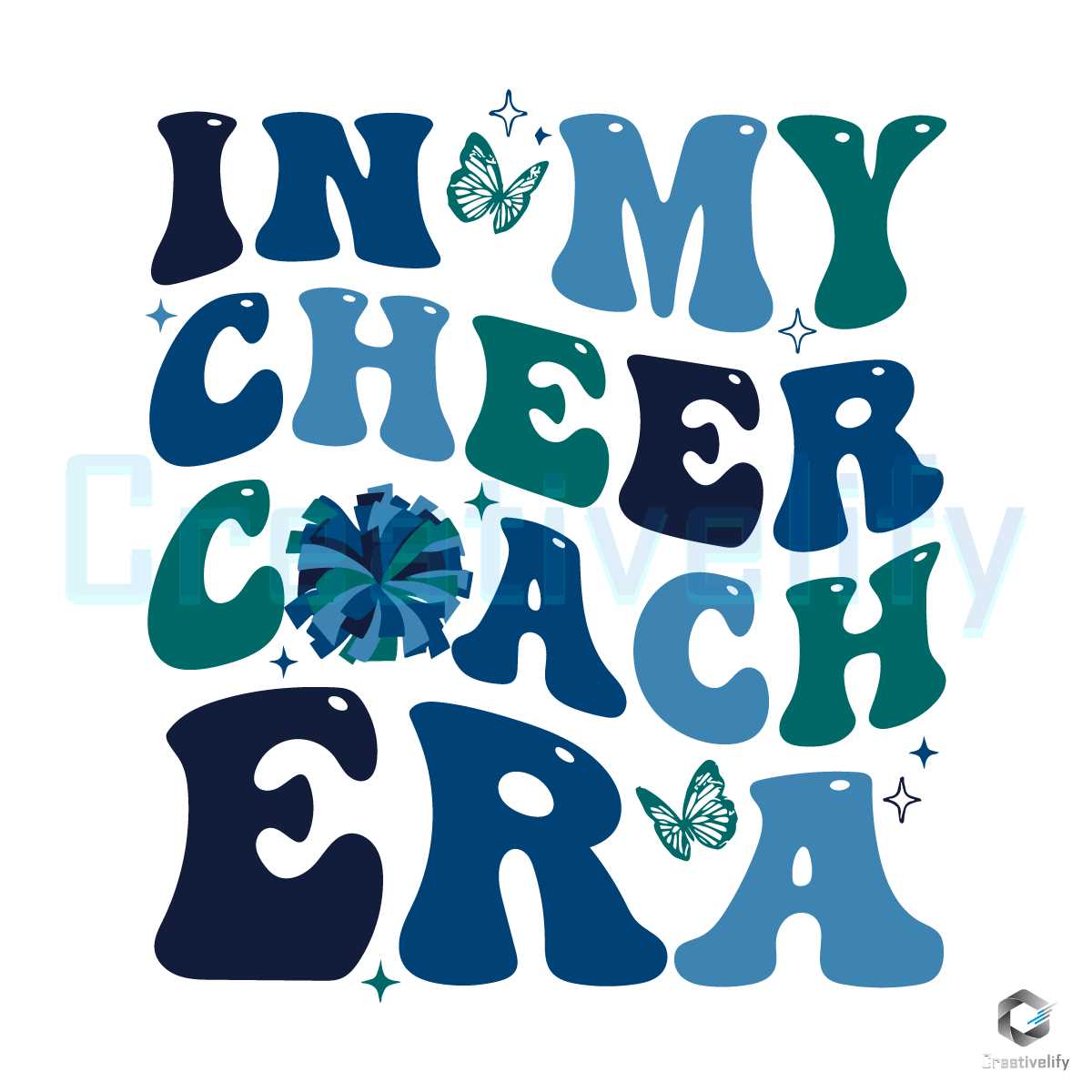 In My Cheer Coach Era SVG File For Cricut - CreativeLify