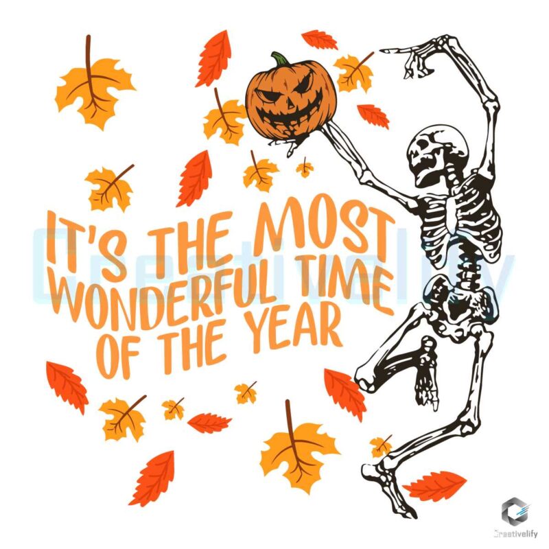 the-most-wonderful-time-of-the-year-dancing-skeleton-svg