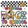 Mickey And Friends Welcome To School SVG