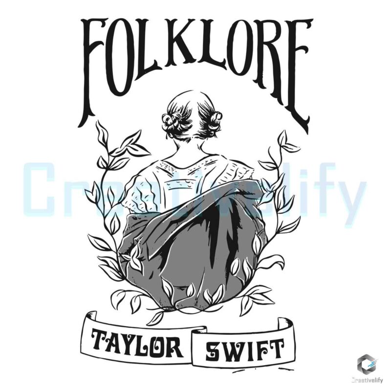Folklore Taylor Swift The Eras Tour SVG