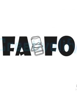 FAFO Folding Chair Fight SVG File Download