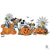 Mickey Friend Skeleton Pumpkin SVG File