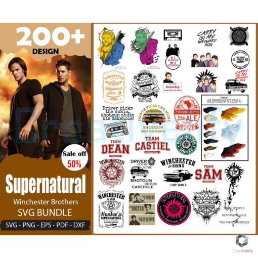 supernatural-svg-bundle