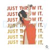 Cardi B Rapper Just Throw It PNG Sublimation File