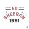 Ed Sheeran Tour 2023 SVG Digital File