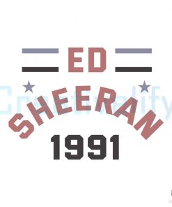 Ed Sheeran Tour 2023 SVG Digital File