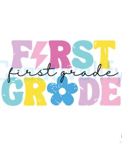 First Grade Teacher School SVG File