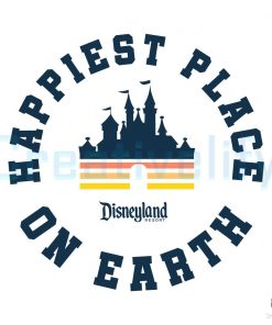 Happiest Place on Earth Disneyland Resort SVG