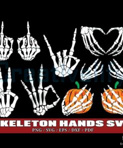 skeleton-hands-svg-bundle
