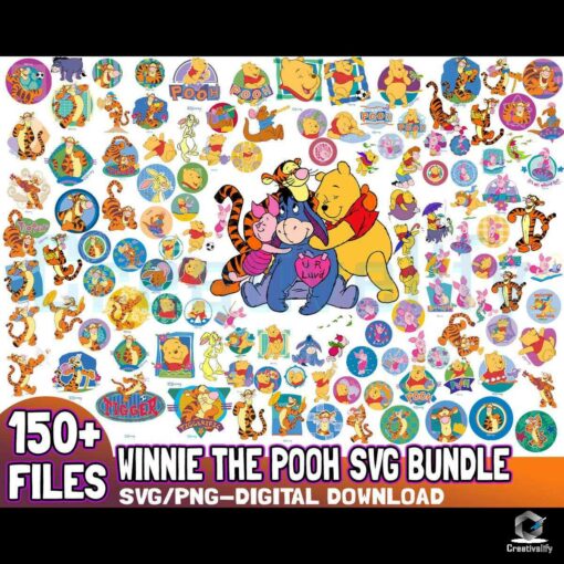 157-files-winnie-the-pooh-bundle-svg