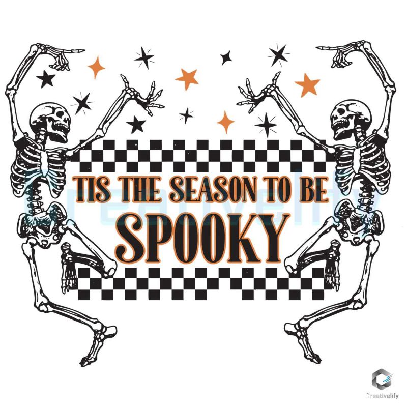 Free Tis The Season To Be Spooky SVG File