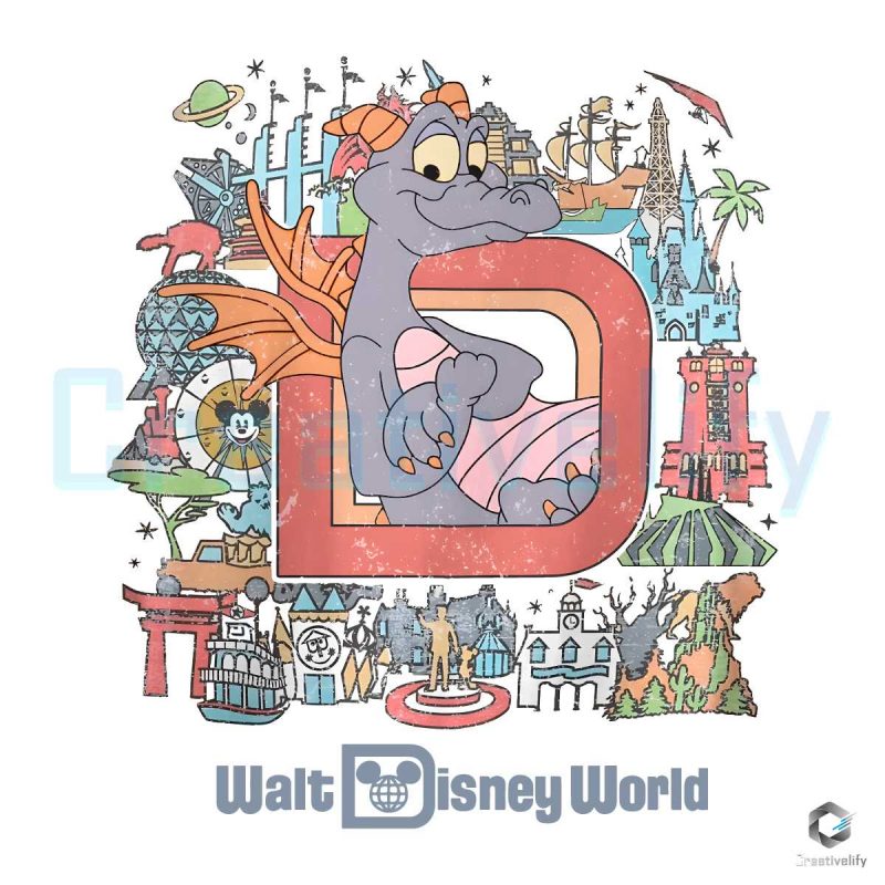 Walt Disney World Figment Epcot PNG File