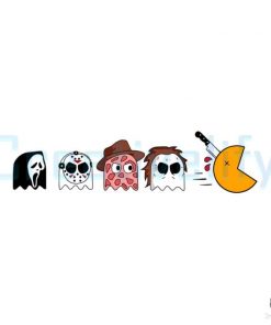 Killers Pacman Halloween Game SVG File