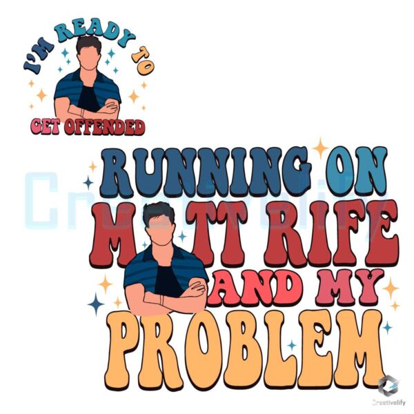 Running On Matt Rife Music Tour SVG