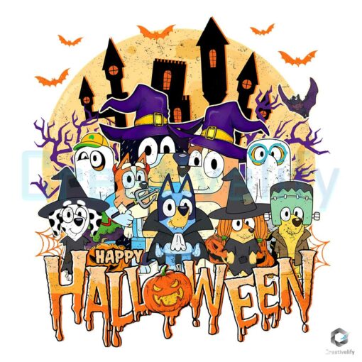 bluey-and-friends-happy-halloween-png-sublimation