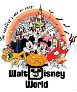 Walt Disney World Mickey Friends Halloween SVG