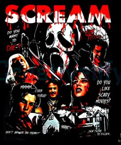 Scream Horror Ghostface Halloween PNG