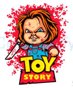 Chucky Toy Story Killer Horror SVG Cricut File