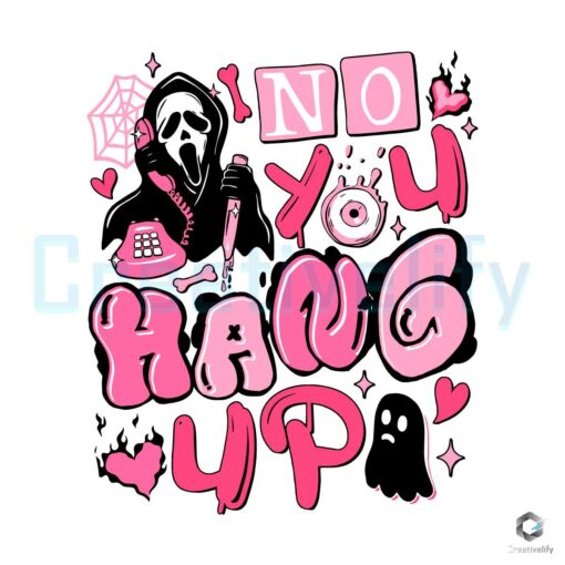 halloween-no-you-hang-up-svg-ghostface-scream-svg-file