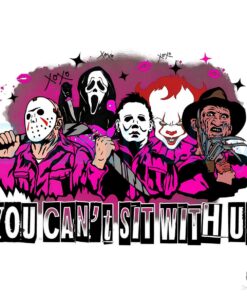 You Cant Sit With Us Horror Character PNG