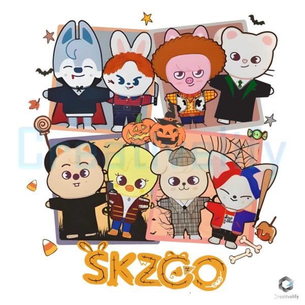skzoo-stray-kids-chibi-halloween-png