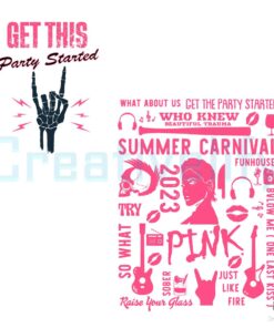 skeleton-pink-tour-get-this-party-started-svg