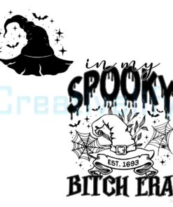 In My Spooky Bitch Era Witch Hat SVG File
