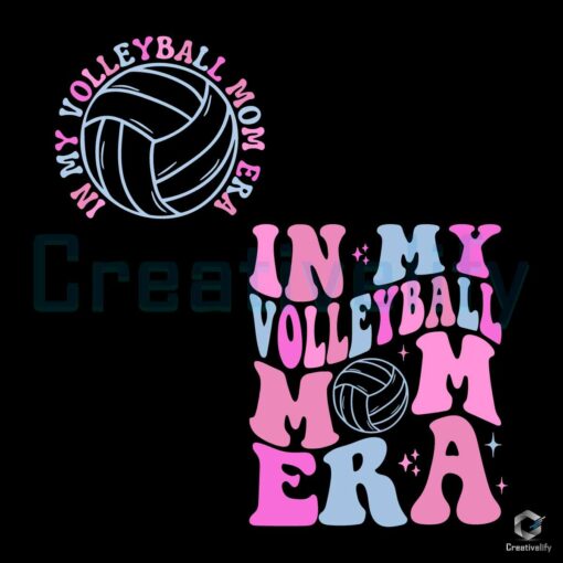 retro-in-my-volleyball-mom-era-svg-volleyball-mama-svg-file