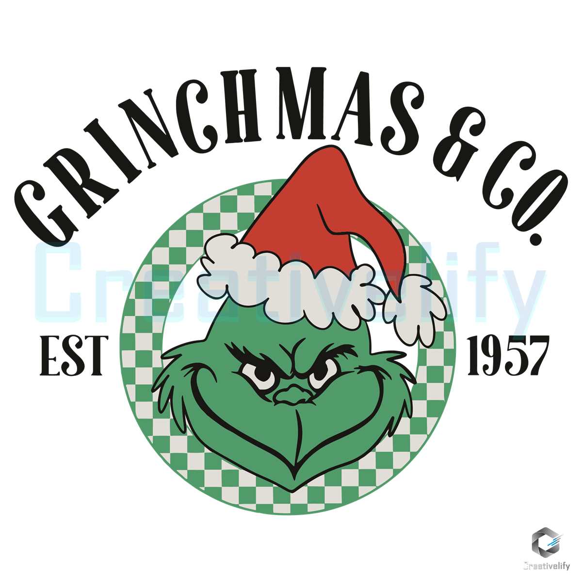 Grinch On Truck Merry Grinchmas SVG, Xmas Season SVG, Christmas