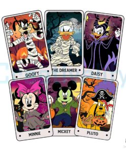 vintage-halloween-tarot-mickey-and-friends-png-download