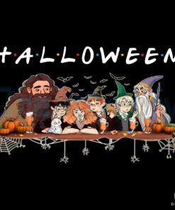 Harry Potter And Friends Chibi Halloween PNG