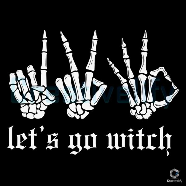 123 Lets Go Witch Reputation Era SVG