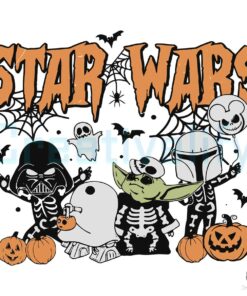 Star War Halloween Spooky Alien SVG