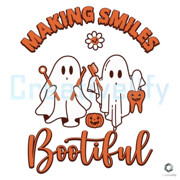 Making Smiles Bootiful Pediatric Dentist SVG