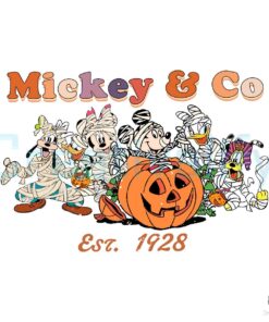 Free Halloween Mickey And Co Mummy SVG File