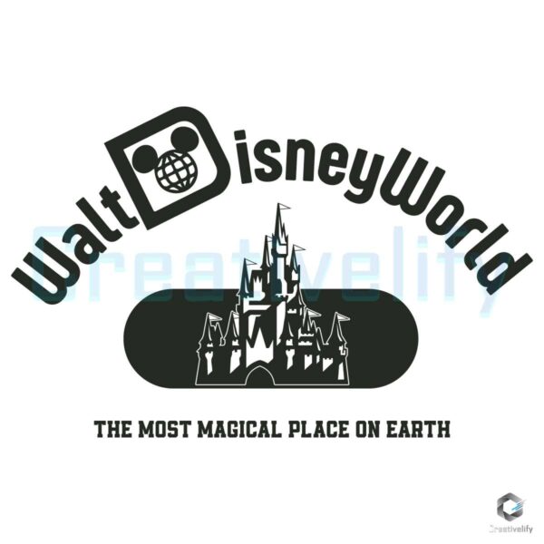 Walt Disneyworld Magical Place On Earth SVG