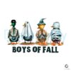 Fall Boys Of Ghost Ducks Halloween Party PNG