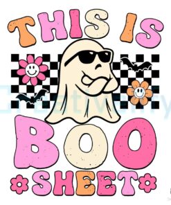 This Is Some Boo Sheet Halloween SVG Design