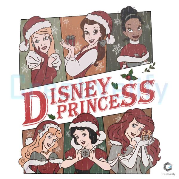 retro-disney-princess-christmas-png