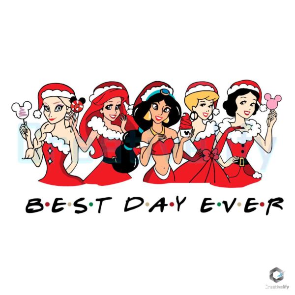 christmas-disney-princess-best-day-ever-svg-download