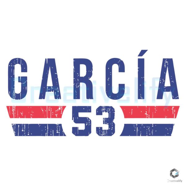 Adolis Garcia 53 Texas Rangers Baseball SVG