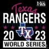 Texas Rangers Baseball World 2023 SVG File