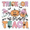Free Spooky Trick Or Teach Halloween SVG