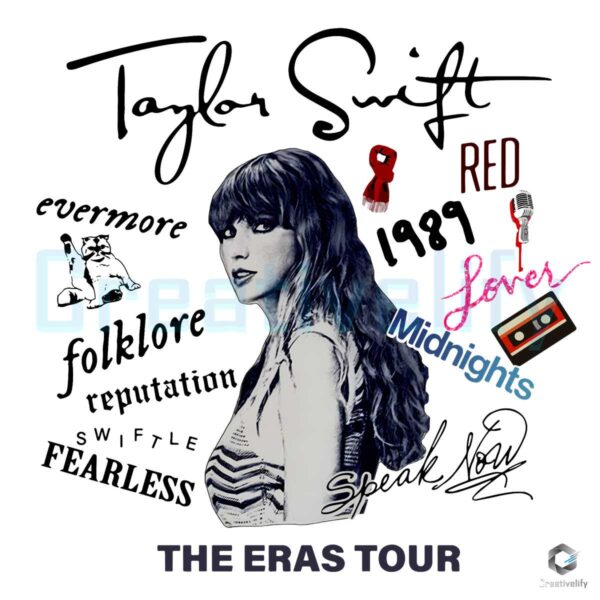taylor-swift-the-eras-tour-albums-png