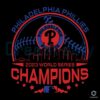 Philadelphia Phillies 2023 World Champions SVG