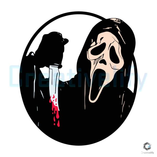 horror-ghost-face-bloody-knife-scream-svg-file-for-cricut