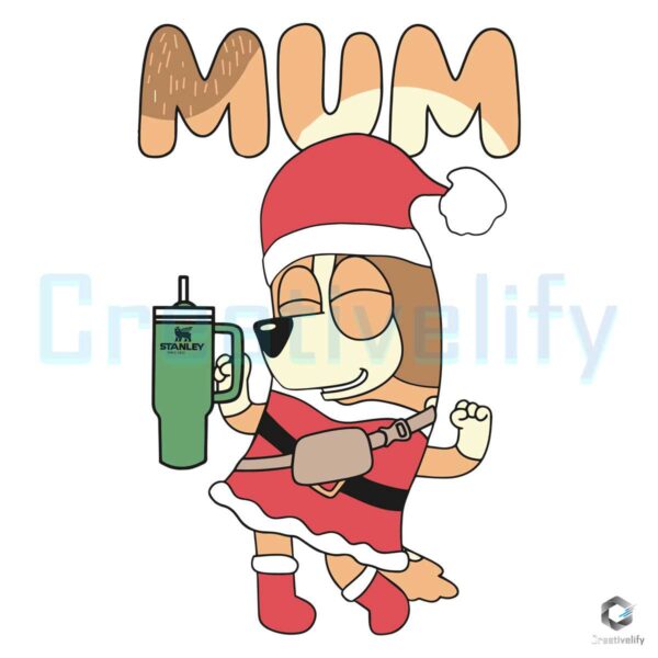 retro-rad-mom-bluey-christmas-stanley-tumbler-svg-file