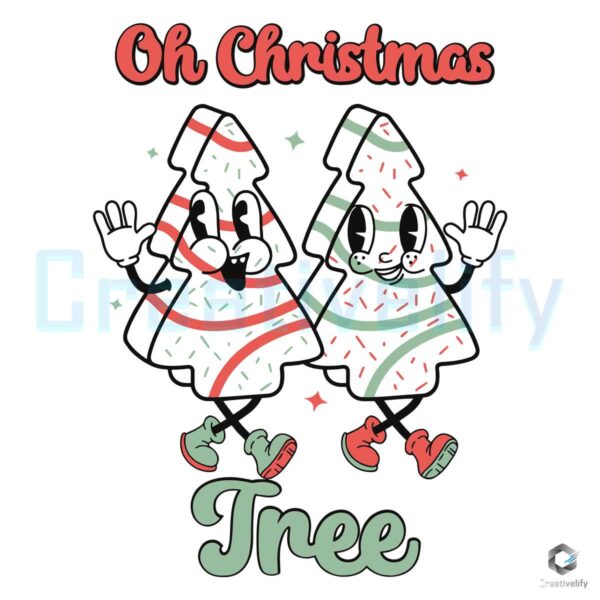 retro-oh-christmas-tree-cake-svg-graphic-design-file