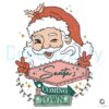 retro-christmas-cute-santa-coming-to-town-svg