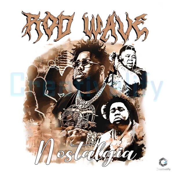 Rod Wave Rapper Nostalgia PNG File